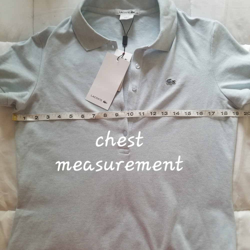 ***SOLD***NWT Lacoste Tennis Dress Light Blue - Picture 5 of 7